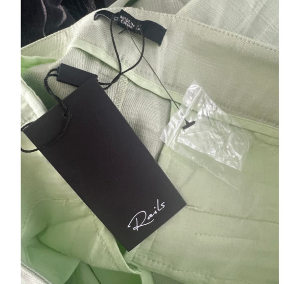 Rails Marnie Linen Pants in Apple - Picture 10 of 13